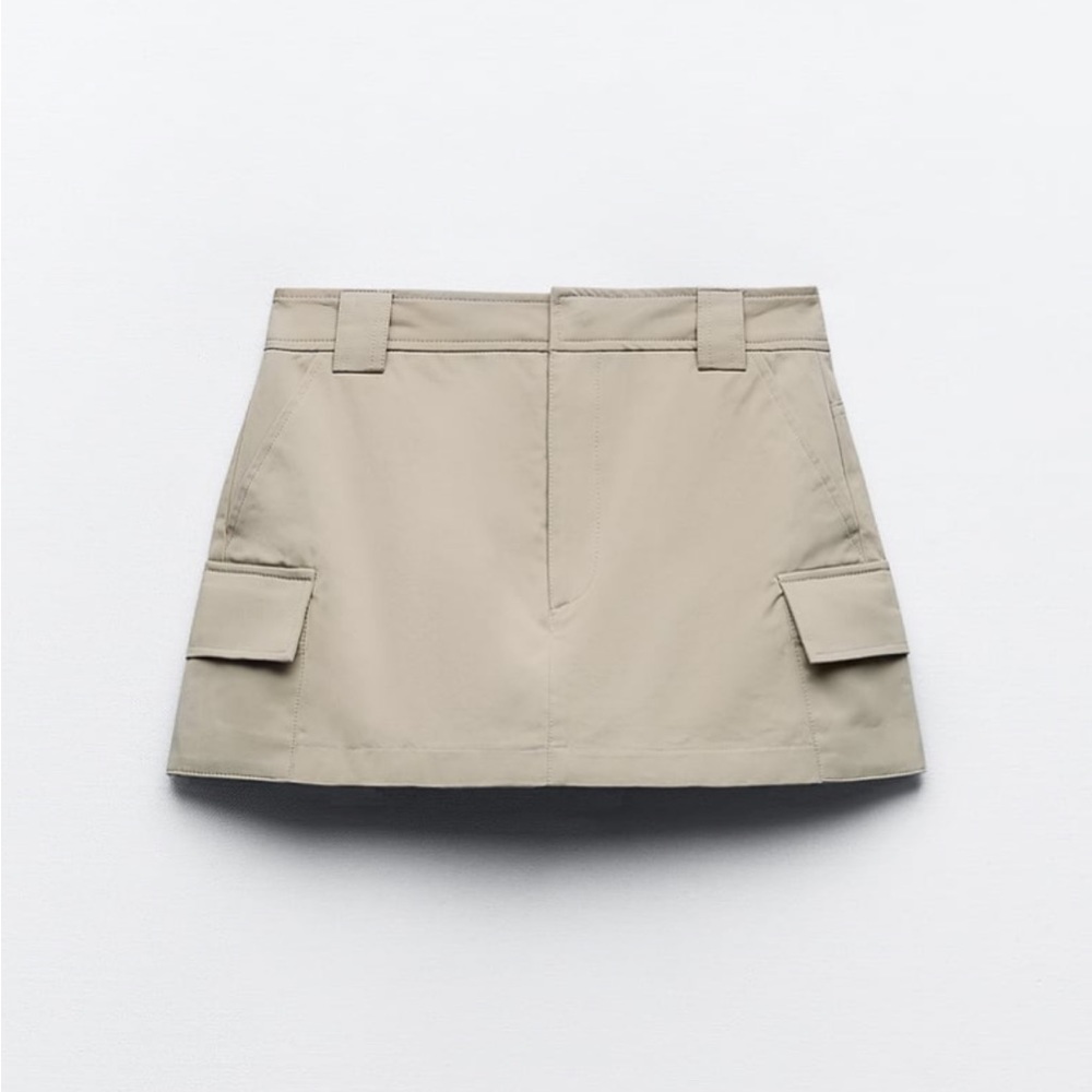 Zara Tan Skort